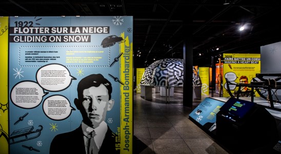 Ados : Cerveaux inventifs / Teens: Creative Minds. Photo — Musée de l’ingéniosité J. Armand Bombardier.